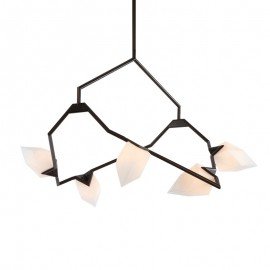 Seed 02 pendant lamp Roll & Hill black color front view