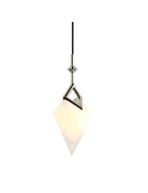 Seed single pendant lamp Roll & Hill black color front view