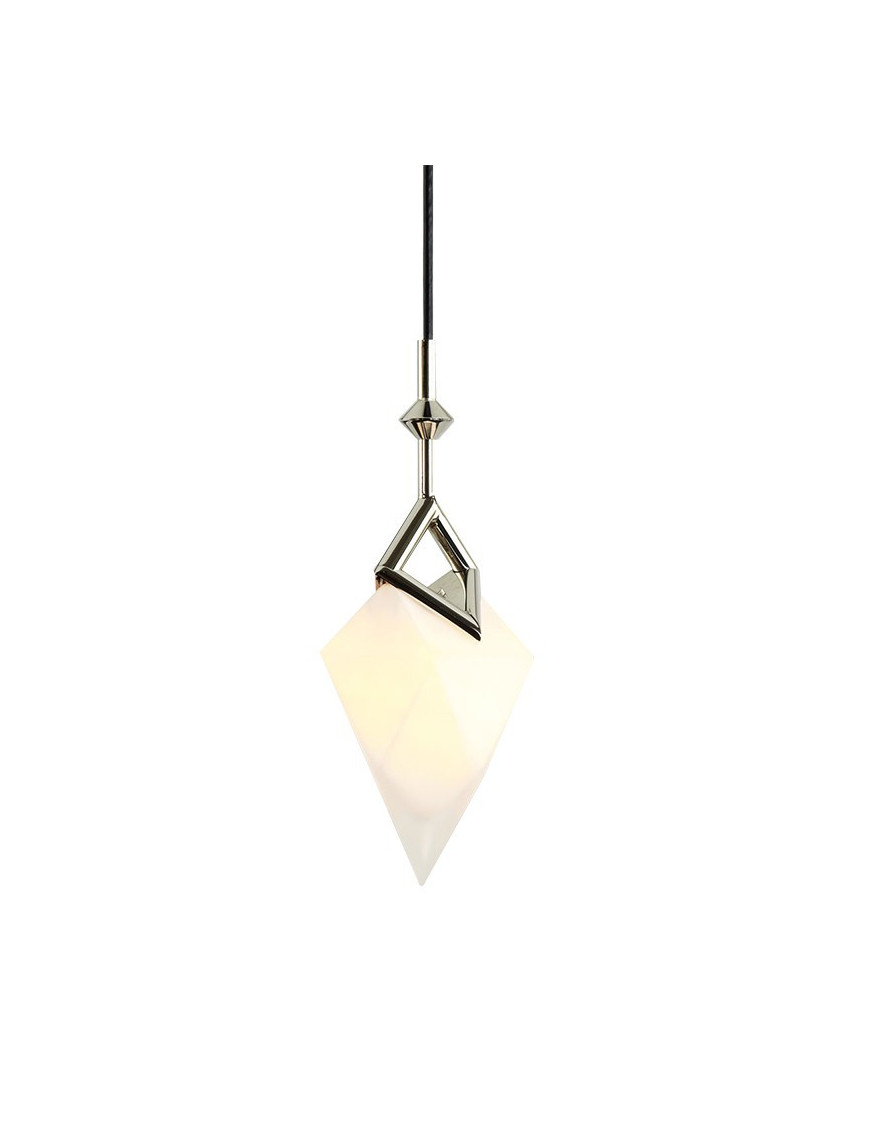 Seed single pendant lamp Roll & Hill black color front view Seed single pendant lamp Roll & Hill black color front view