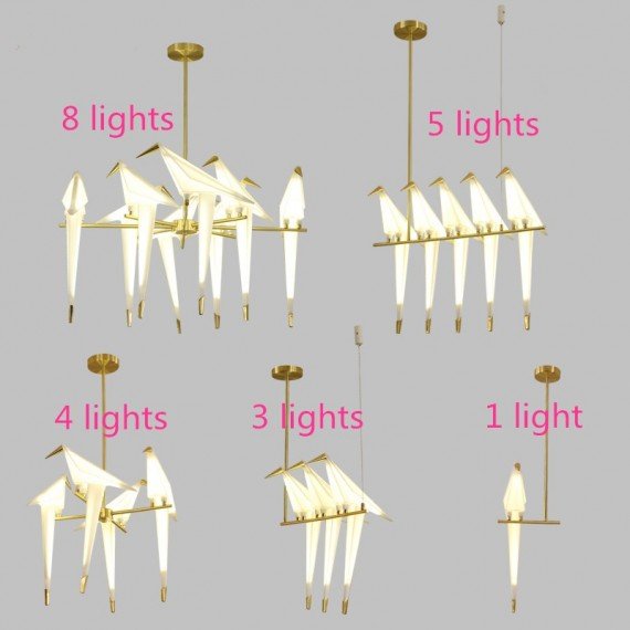 Perch LED pendant lamp Moooi white color 2