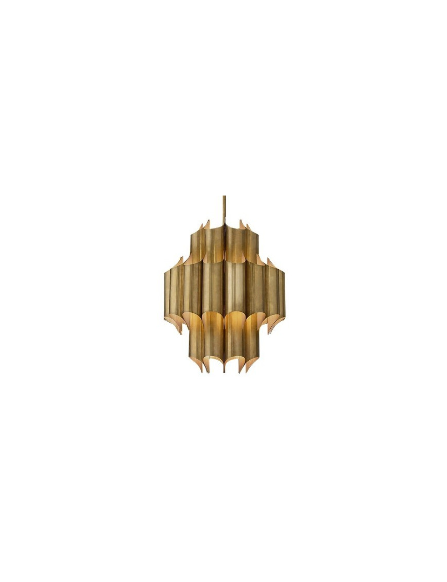 Vintage Brass Chandelier, Woo Lighting & Lifestyle