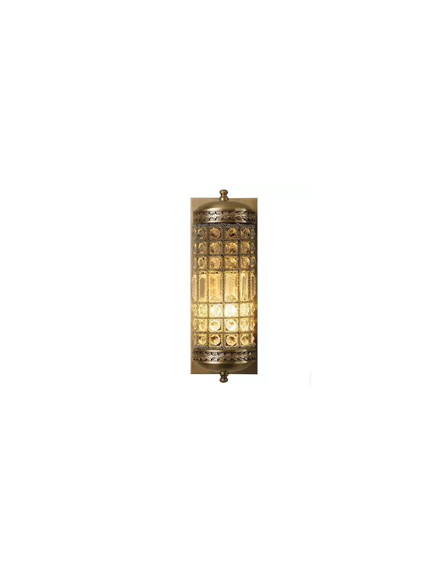 RH 19TH C. CASBAH CRYSTAL WALL LAMP Restoration Hardware RH 19TH C. CASBAH CRYSTAL WALL LAMP Restoration Hardware
