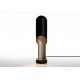 Pipe table lamp Moooi black and gold color front view