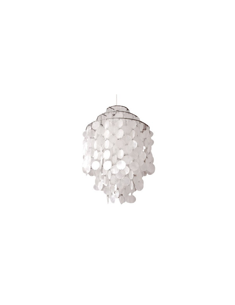 Verpan Fun 1DM pendant lamp pearl white color Diam 26cm Verpan Fun 1DM pendant lamp pearl white color Diam 26cm