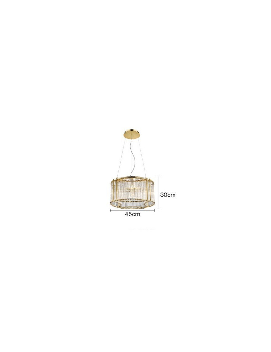 Stilio Ring pendant lamp Licht im Raum gold color Diam 45cm with detail Stilio Ring pendant lamp Licht im Raum gold color Diam 45cm with detail
