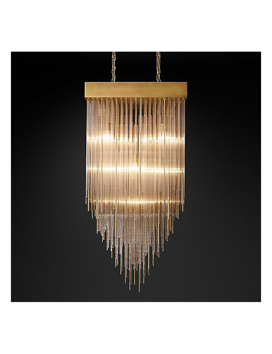 Cascada Square Chandelier - Luxury Designer Lighting︱Woo Lighting