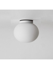 Glo Ball Mini wall/ceiling lamp Flos white color side view