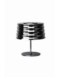 C'hi table lamp Penta chrome color front view