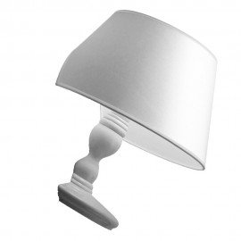 Titanic wall lamp white color front view