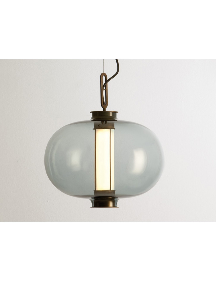 BAI MA MA LED Pendant lamp Parachilna transparent color front view BAI MA MA LED Pendant lamp Parachilna transparent color front view