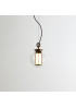 BAI DI DI LED Pendant lamp Parachilna transparent color front view