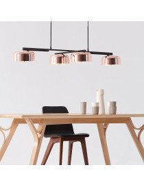 Lalu plus PENDANT LAMP Seed Design black+copper color side view