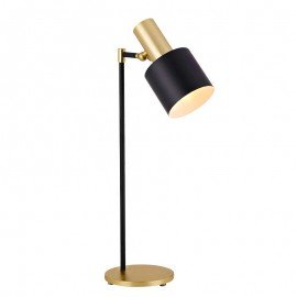 Musa table lamp Capital Collection black+brass color front view