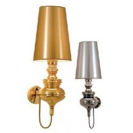 Joséphine Mini A wall lamp Metalarte gold color L / chrome color S