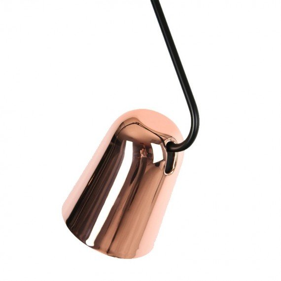 Dobi Pendant Lamp Seed Design copper color front view