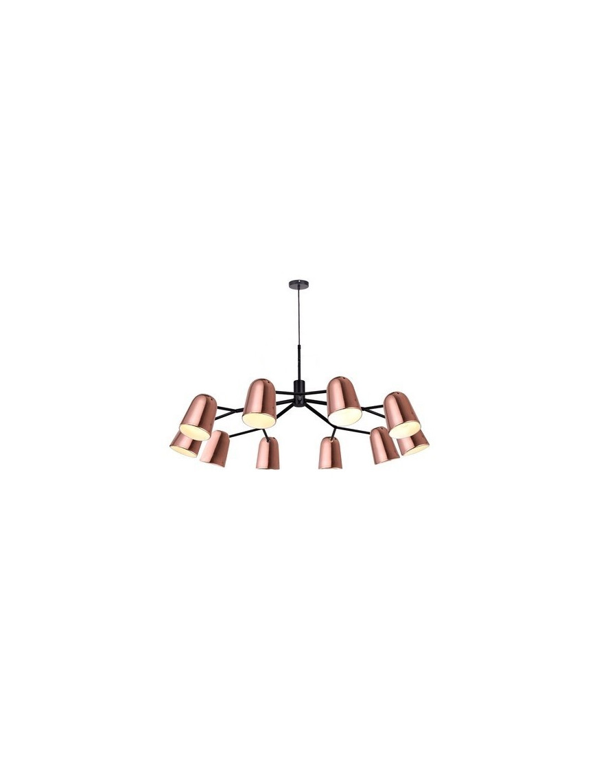 Dobi P10 Pendant Lamp Seed Design copper color front view