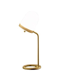 Lula Table Lamp Small High Penta brass color front view