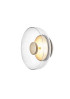 Blossi LED Wall Lamp Nuura transparent color front view