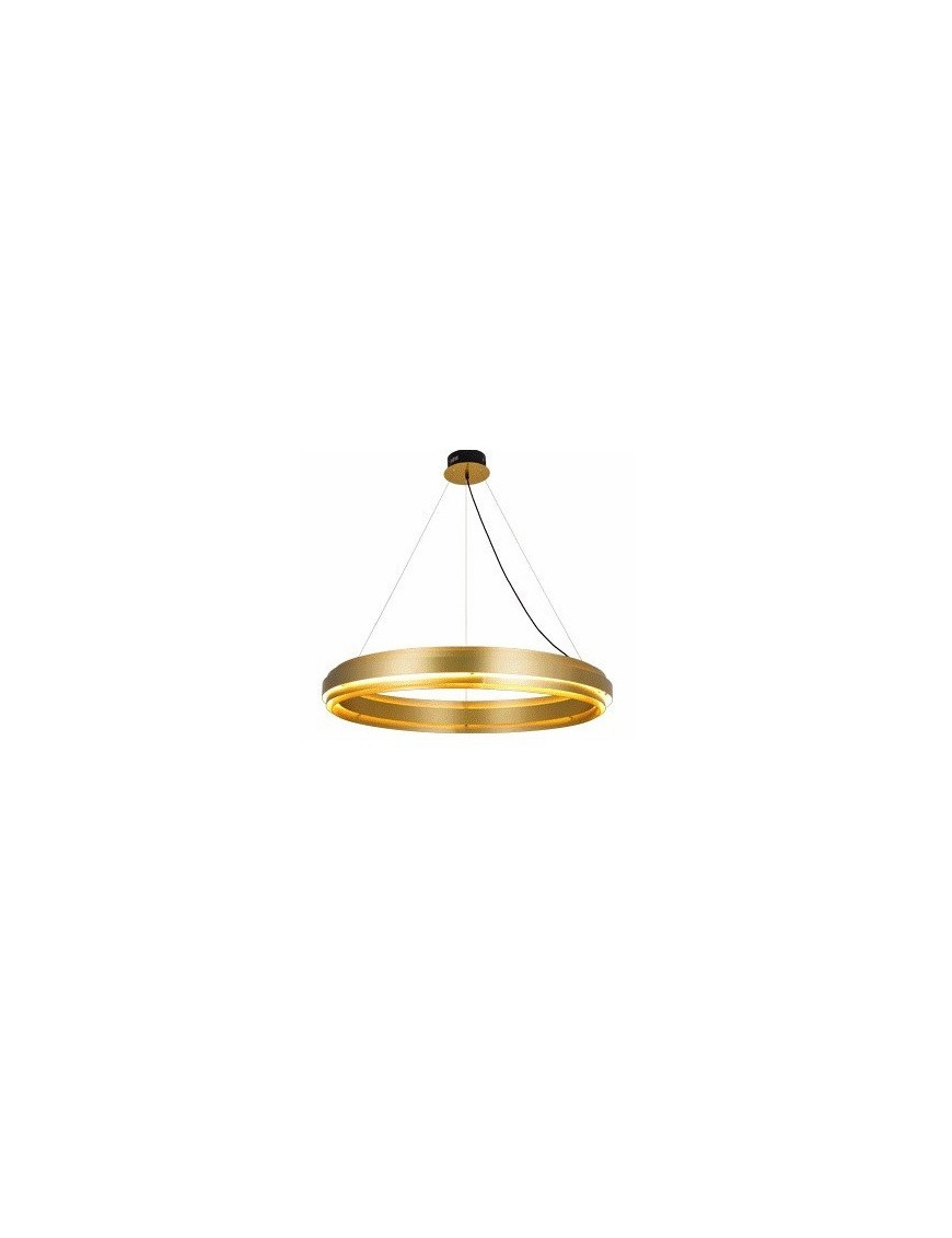 Empire LED Pendant Lamp model A JSPR gold color front view Empire LED Pendant Lamp model A JSPR gold color front view