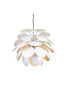 Discoco pendant lamp Marset white color front view
