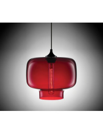 Niche Modern oculo pendant lamp red color