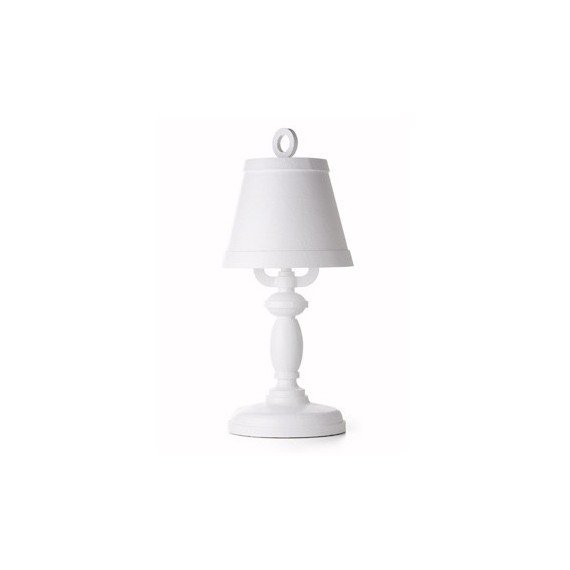 Paper table lamp Moooi white color front view