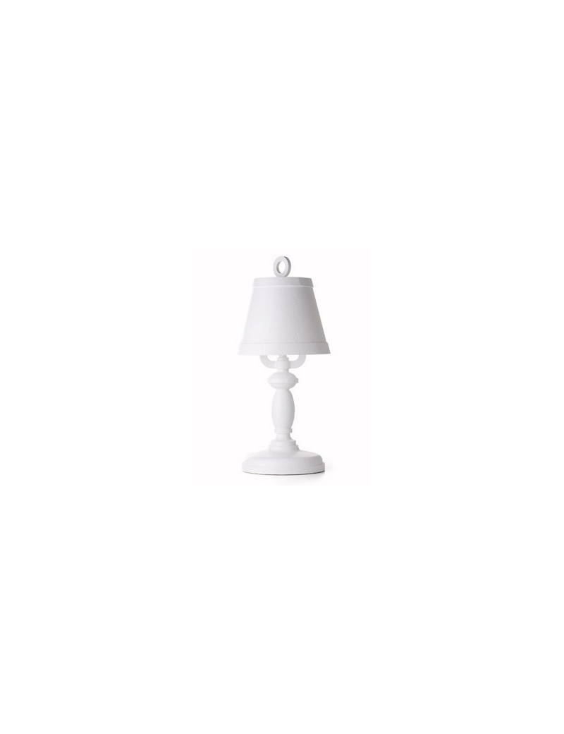 Paper table lamp Moooi white color front view