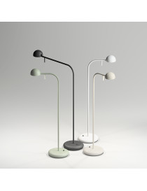 Pin Table Lamp Vibia Vibia black color / white color W23cm / W40cm
