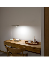 Pin Table Lamp Vibia Vibia white color