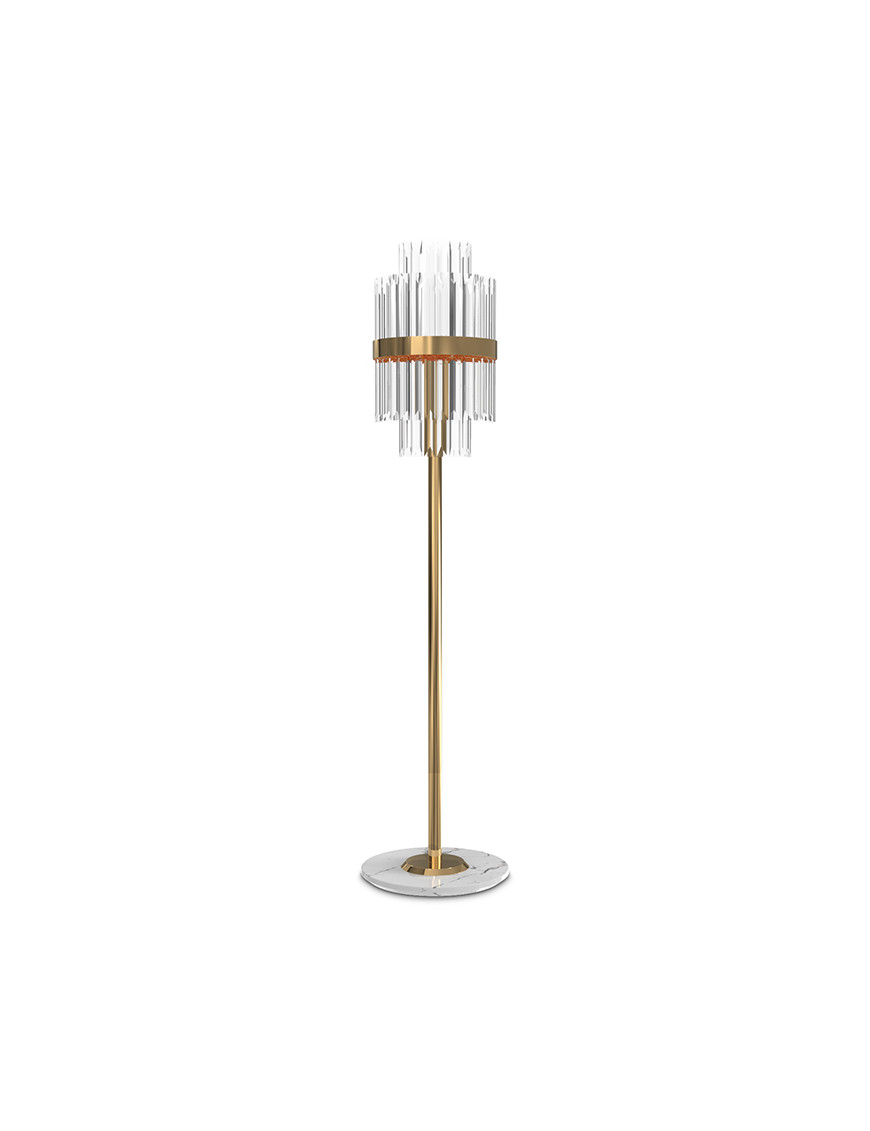 Liberty Floor Lamp Luxxu brass/nickel color