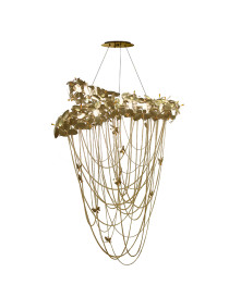 Mcqueen Chandelier Luxxu brass color