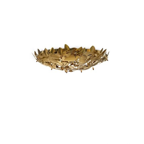 Mcqueen Plafond Luxxu brass color Diam 72cm