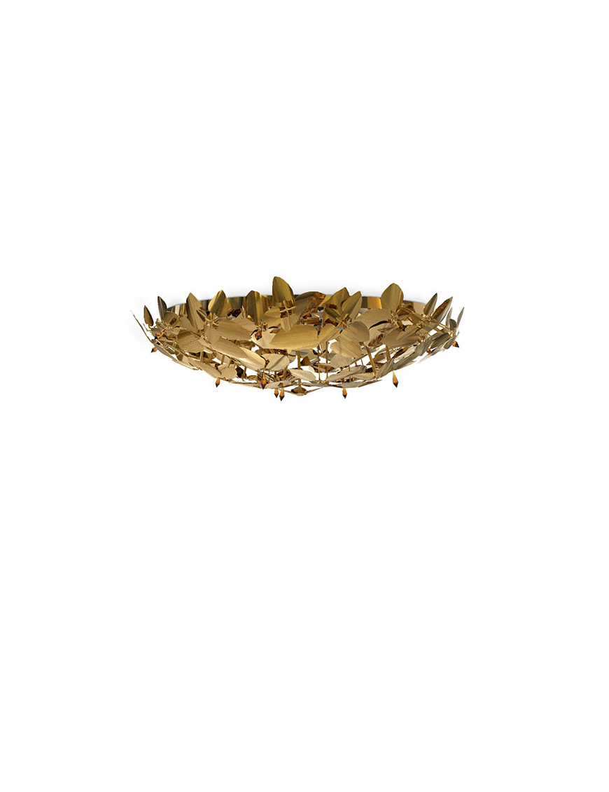 Mcqueen Plafond Luxxu brass color Diam 72cm