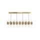 Tycho Rectangular suspension Luxxu brass color