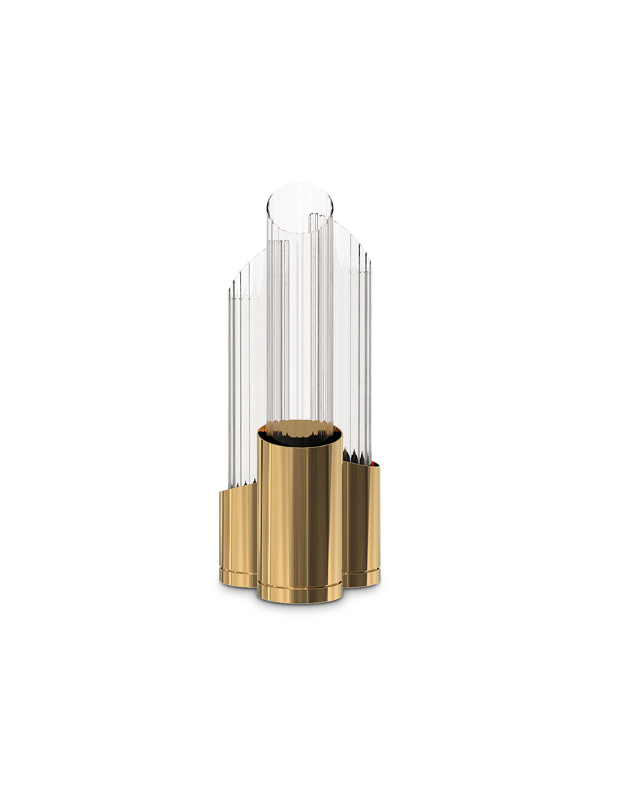 Tycho Table Lamp Luxxu brass color