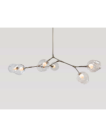 Lindsey Adelman Branching Bubble Design Chandelier 7 lights