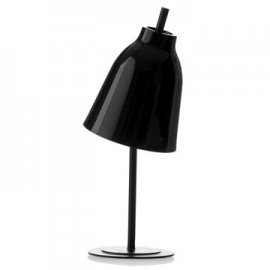Caravaggio table lamp Light years black color front view