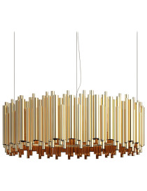 BRUBECK Round Pendant Light Chandelier