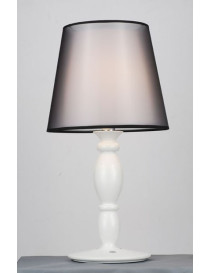 Clasica table lamp Modiss black color L front view