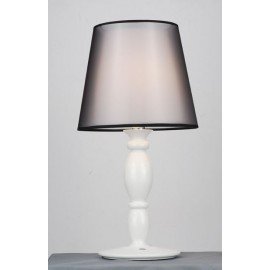 Clasica table lamp Modiss black color S side view