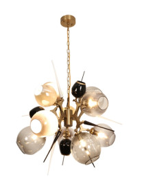 LINDSEY ADELMAN STUDIO BURST BU.10.01 Chandelier