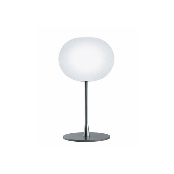 Glo ball table lamp Flos white color front view