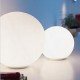 Glo Ball Mini T table lamp Flos white color side view