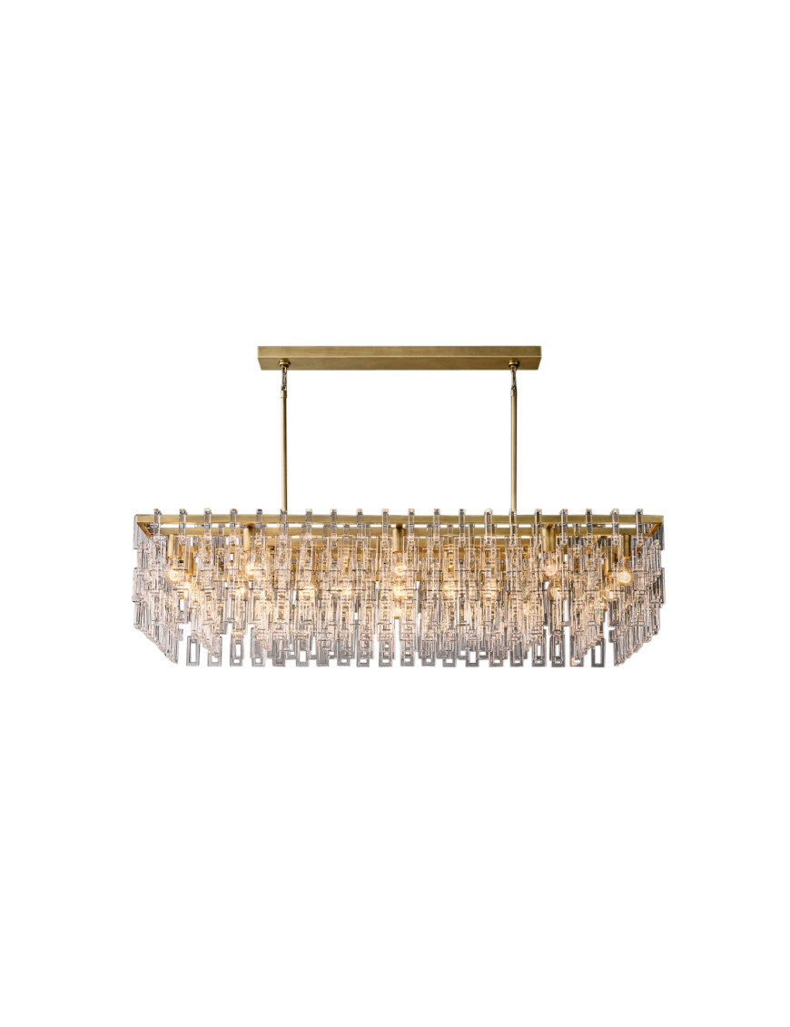 DEBUTANTE LINEAR CHANDELIER DEBUTANTE LINEAR CHANDELIER