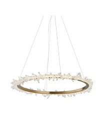 HALO CRYSTAL CHANDELIER