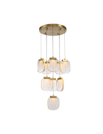 PAGET 9 LIGHT LED CHANDELIER