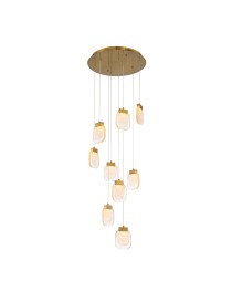 PAGET 9 LIGHT LED CHANDELIER