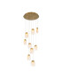 PAGET 9 LIGHT LED CHANDELIER