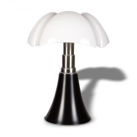 Pipistrello table lamp Martinelli Luce black color front view