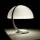 Serpente table lamp Martinelli Luce white color side view